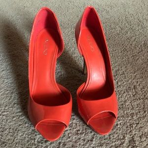 Aldo Peep Toe Heel